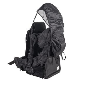 Baby Backpack Carrier, Safe Toddler Hiking Backpack Carrier Camping Child Carriers with Rain Cover Child Kid Sun Shade Large Storage Insulated Pocket, Adjustable Padded Child Seat