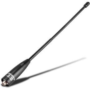 Authentic Genuine Nagoya NA-701C (Commercial Frequency Tuned) 8-Inch Whip VHF/UHF (155/455Mhz) Antenna SMA-Female for BTECH and BaoFeng Radios