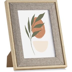 16 x 20 Frame - 16x20 Poster Frame with Tempered Glass - Boho Picture Frames 16 by 20 Picture Frame - Wall Display Horizontally or Vertically - Farmhouse Blue