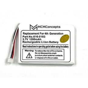 MCMConcepts Replacement Battery Upgraded 1200mAh for iPod Classic 4th Generation Photo