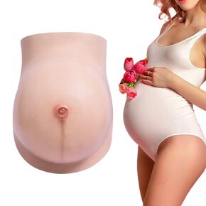 Silicone Pregnancy Belly Spoof Belly False False Belly 4-10 Months Tummy For Film Props Tv Series Props Maternity Cosplay
