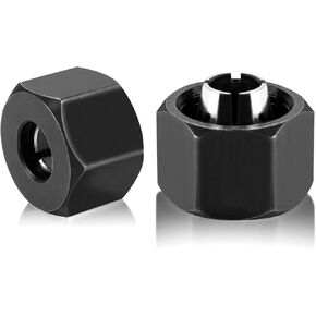2610008122 1/4 Inch Self Releasing Router Collet for Bosch PR20EVS, Replacement Parts Fits for Bosch Colt Router, Router Accessories Collet Chuck for the Router, Router Collet kit (2 Pack) in Kuwait