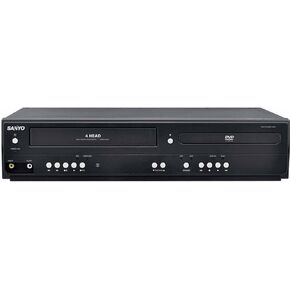 Sanyo FWDV225F DVD/VCR Player With Line-In Recording (Renewed)