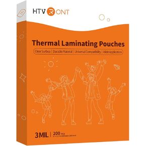 HTVRONT Thermal Laminating Pouches - 200 Pack Laminating Sheets (5 Mil, 9"x11.5"), Wrinkle & Bubble-Free Laminator Sheets for Ultimate Clarity & Durability in Protecting Photos & Documents