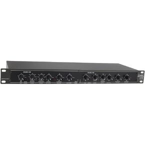 234XL Crossover Professional Stereo 2/3 Way Mono 4 Way Crossover with Premium Material, Easy to Use for Outdoor Stage Performance US Plug 110V