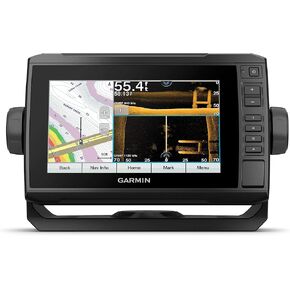 Garmin ECHOMAP UHD 73sv, 7" Keyed-Assist Touchscreen Chartplotter with U.S. LakeVü g3