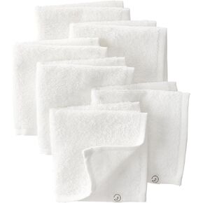 little planet by carter's Baby 6-Pack Organic Cotton Wash Cloths, Pink Multi, OSZ