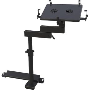 Vehicle Laptop Mount Fit for Toyota Tacoma & 4Runner Truck Laptop Stand Holder for Passenger Seat Fit Laptops Up to 17"