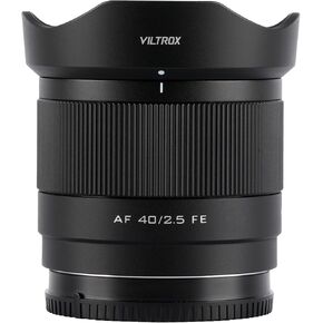 VILTROX AF 40mm f2.5 FE Full Frame Lens for Sony, 40mm f/2.5 Prime e Mount Lens for Sony a7cr a7ii a9iii a7cii a7rv a6700 a7iv a7iii ZV-E10 II a6600 a6400