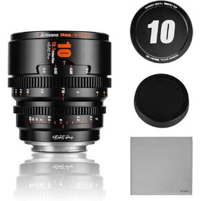 7artisans 35mm T2.1 Hope Series Professional Cinema Lens S35 Frame Mirrorless Cameras Lens Compatible for Fuji X-Mount, for FUJIFILM X-S20/X-T5/X-H2/X-T4/X-H2S/X-T3/X-S10(Black)