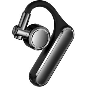 Bluetooth earpiece V5.4 Single Ear Bluetooth Headset, with Noise Cancellation and Microphone Compatible, Talk time of 30 Hours Bluetooth Phone Headset, Available for iPhone and Android. (Z8)