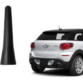 Short Antenna Compatible with Honda Mazda Nissan Acura BMW Mini Cooper Select Models | Black 2.5 inches | Mini Radio Antenna Direct Replacement | Roof Antena para Carro