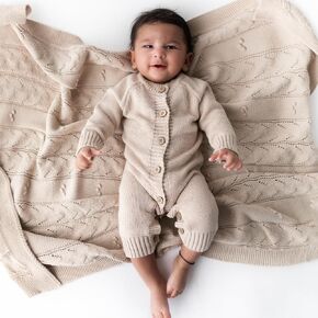 Baby Gift Set (Beige, 3-6 Months)