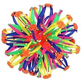 Expandable BreathingColorful Inflatable Ball Expandable Magic Ball, Suitable for Practicing Yoga, deep Breathing, Toy Ball relieves Stress and Anxiety Boys and Girls
