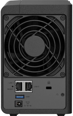 Synology DS224 2-Bay Diskstation NAS، Intel Celeron J4125 4-Core 2.0 جيجا هرتز، 8 جيجا بايت DDR4 رام، 8 تيرابايت تخزين، 2xRJ-45 1 جيجابت LAN-Port، 2 x 3.5/2.5 بوصة SATA HDD/SSD Drive Bays in Kuwait