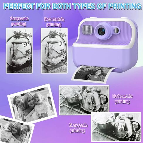 Camera for Kids Instant Print Photo - Digital Selfie Cameras for Girls - Toddler Printing Photos - Christmas Birthday Gifts for Ages 10-12 8-12 Year Old Pink in Saudi Arabia