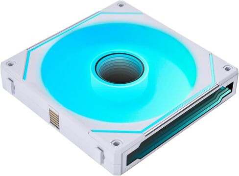 Lian Li UNI Fan SL-Infinity 140 شفرة عكسية - حزمة واحدة - مروحة ARGB - تصميم سلسلة ديزي - مرآة إنفينيتي - تأثيرات إضاءة قابلة للتخصيص - بدون وحدة تحكم - أبيض - (14RSLIN1W) in Saudi Arabia