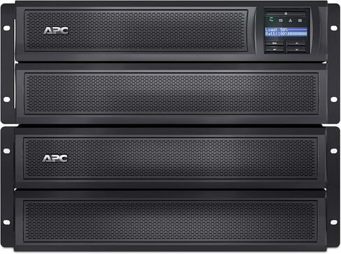 APC Network UPS, 3000VA Smart-UPS Sine Wave, Short Depth UPS with Extended Run Option, SMX3000LVNC, Network Management Card, Tower/4U Rack Convertible, Line-Interactive, 120V black in Kuwait