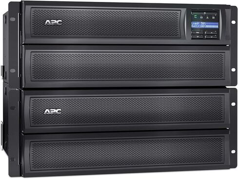 APC Network UPS, 3000VA Smart-UPS Sine Wave, Short Depth UPS with Extended Run Option, SMX3000LVNC, Network Management Card, Tower/4U Rack Convertible, Line-Interactive, 120V black in Kuwait