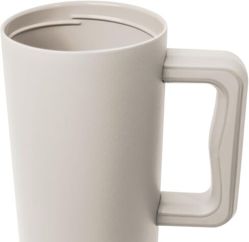 كوب بسيط وحديث بسعة 30 أونصة بمقبض وغطاء من القش | كوب معزول لزجاجة مياه من الفولاذ المقاوم للصدأ قابلة لإعادة الاستخدام، كوب للسفر مناسب لحامل الأكواب | هدايا للنساء والرجال له | مجموعة تريك | التفاح الأخضر in Kuwait