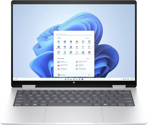 HP - كمبيوتر محمول Envy 2 في 1 بشاشة لمس XGA عريضة 14 بوصة - ذاكرة AMD Ryzen 5-16 جيجابايت - SSD 512 جيجابايت - فضي جليدي Windows AI: Copilot 14-fa0013dx in Saudi Arabia