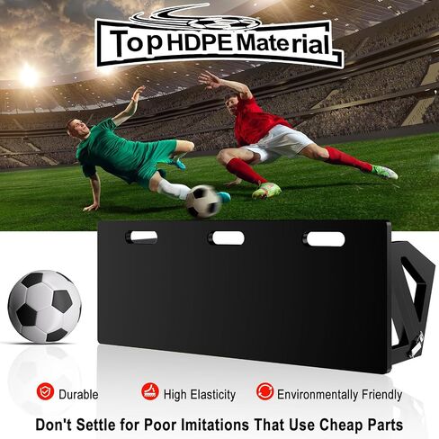 𝙉𝙀𝙒 3-in-1 Soccer Rebounder Board, 3-Angles Bounce Back Rebound Wall, 32 x 12 Inch Foldable Soccer Goal Training Equipment, Soccer Shooting Practice Trainer Gift for Athletes & Goalkeeper in Saudi Arabia