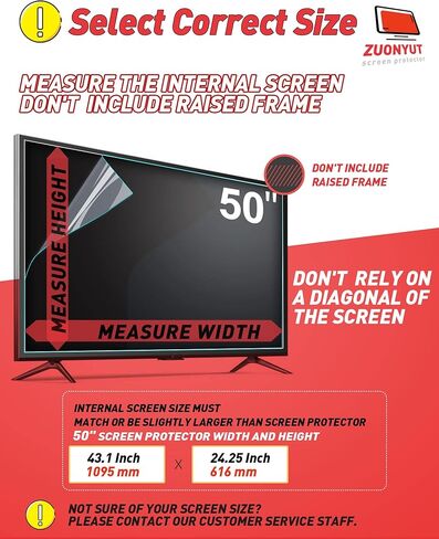 فيلم مضاد للتوهج 50 بوصة لشاشة التلفزيون، فيلم مضاد للوهج، فيلم شاشة خدش الضوء الأزرق الوهج واقي شاشة تلفزيون 50 بوصة، يقلل من انعكاس وهج الشاشة والضوء الأزرق in Kuwait