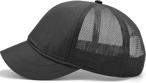 شبكة الظهر قصيرة حافة قبعات البيسبول للرجال قصيرة بيل القبعات للنساء ذيل حصان الحكم المجهزة الجري الرياضة في الهواء الطلق in Kuwait