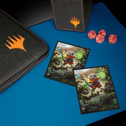 Ultra Pro - Magic The Gathering: Bloomburrow 100ct Deck Protector® MTG Sleeves Featuring Season Lands: Forest Summer, Protect and Store MTG Cards, Standard Size Card Sleeves in Saudi Arabia