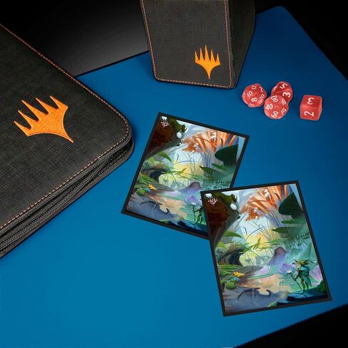 Ultra Pro - Magic The Gathering: Bloomburrow 100ct Deck Protector® MTG Sleeves Featuring Season Lands: Forest Summer, Protect and Store MTG Cards, Standard Size Card Sleeves in Saudi Arabia