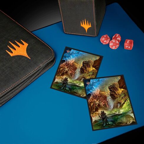 Ultra Pro - Magic The Gathering: Bloomburrow 100ct Deck Protector® MTG Sleeves Featuring Season Lands: Forest Summer, Protect and Store MTG Cards, Standard Size Card Sleeves in Saudi Arabia