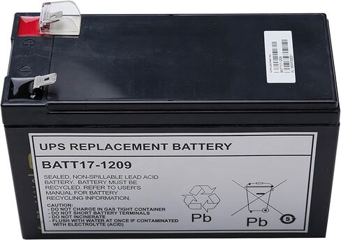 APC Worldwide Power Supply UPS Replacement Battery UPS Models BE650G, BE750G, BR700G, RBC17 (BATT17-1209) in Saudi Arabia