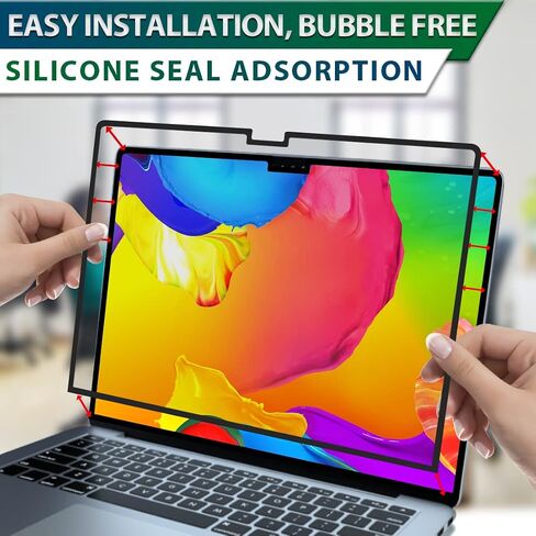 STARY Privacy Screen MacBook Pro 16 Inch 2021-2023 (A2485/A2780/A2991, M1/M2/M3),Removable Anti Glare MacBook Pro 16 Inch Privacy Screen Anti Blue Light Filter for Mac Pro 16.2 In-Easy Installation in Saudi Arabia