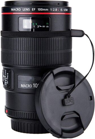 غطاء غطاء العدسة الأمامية 52 مم من JJC + سلسلة حماية مرنة مضادة للخسارة لـ Fujifilm X-T30 II X-T30 XT30 X-T20 XT20 X-S20 XS20 X-A5 X-A7 X-T200 مع XC 15-45 مم f/3.5- مجموعة عدسات 5.6 والمزيد من العدسات ذات الخيط 52 مم in Saudi Arabia