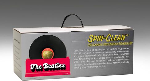غسالة تسجيلات الفينيل Spin-Clean® | البيتلز الأحمر طبعة محدودة | منظف ​​تسجيلات الفينيل | مثالية لـ 33 و48 و78 دورة في الدقيقة in Kuwait