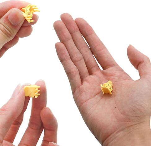 100 قطعة من مشابك الشعر الصغيرة للفتيات، مشابك مخالب صغيرة للنساء، مشابك مخالب صغيرة من البلاستيك الأسود مقاس 1 سم للأطفال، إكسسوارات شعر للنساء، مشابك شعر غير قابلة للانزلاق، مصممة للشعر الرقيق أو السميك، هدية جيدة in Kuwait