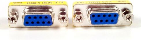 StarTech.com Slimline DB9 Serial Gender Changer - F/F - مغير الجنس التسلسلي - DB-9 (F) إلى DB-9 (F) - GC9SF in Saudi Arabia