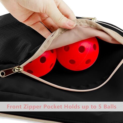 Pickleball Bag for Women, Pickleball Paddle Sling Bag, Pickle Ball Bag for Pickleball Accessories and Sport Gear (Patent Design) in Kuwait