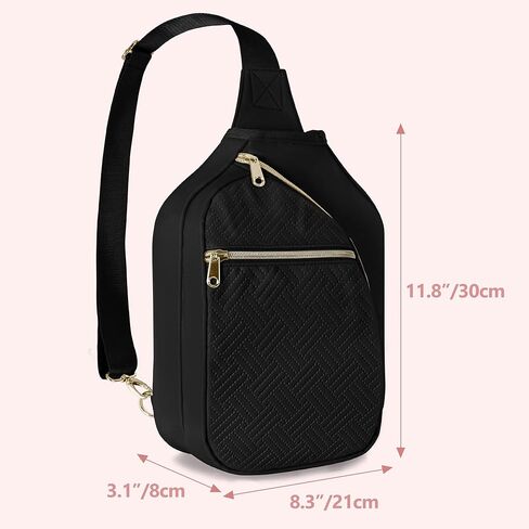 Pickleball Bag for Women, Pickleball Paddle Sling Bag, Pickle Ball Bag for Pickleball Accessories and Sport Gear (Patent Design) in Kuwait