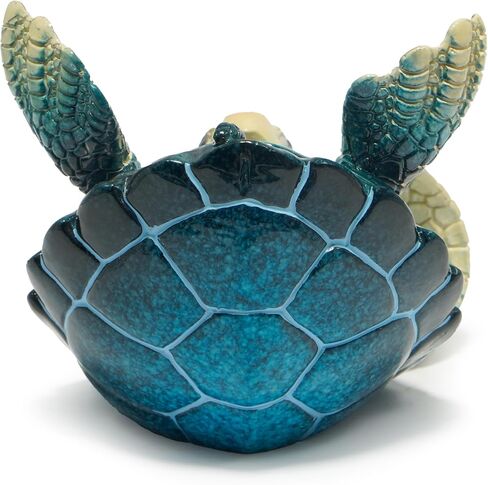 Hodao Sea Turtle Figurines Decoration Turtle Cell Phone Stand Holder for Cellphone Tablet On Desk Summer Ocean Animal Decor Ocean Style Phone Holder for Home Office Decoration (Blue-Turtle) in Saudi Arabia