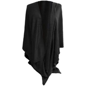 Simply Noelle Bordeaux Cardi Wrap (Black)