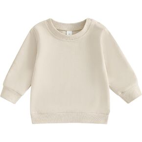 Baby Boy Girl Pumpkin Sweatshirt Tops Toddler Halloween Outfit Long Sleeve Crewneck Pullover Sweater Shirt Fall Clothes