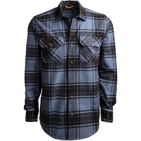 Timberland PRO Men's Woodfort Long Sleeve Heavy-Weight Flannel Work Shirt Big & Tall