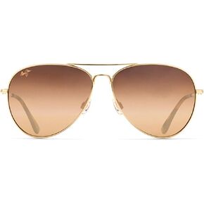 Maui Jim Men's and Women's Mavericks Polarized Aviator Reading Sunglasses