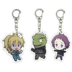Inc. - Set of 3 Dorohedoro Acrylic Keychain Ebisu, Nikaidou, Caiman v1