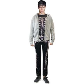 Donnie Darko Skeleton Set (Suit + Hoodie) Coat Adult Costume Jumpsuit