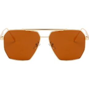 Cyxus 2023 The Best Polarized Sunglasses Men Women Irregular Square UV Protection Fashion Metal Frame Male Shades