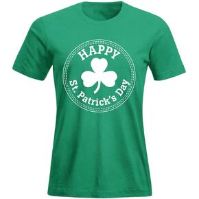 Funny St Patricks Day Shirt Women Men Green Clover T Shirt Tops Clothing in Saudi Arabia