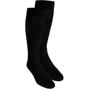 Champion Men's Compression Gym Socks, 15-20 mmHg, Knee High Over Calf Length Athletic Wear for Sports, Black, Small