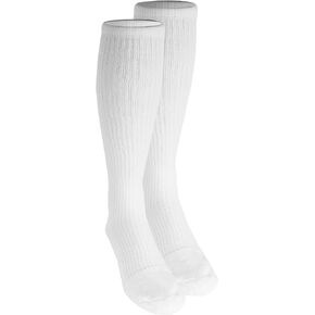 Champion Men's Compression Gym Socks, 15-20 mmHg, Knee High Over Calf Length Athletic Wear for Sports, Black, Medium